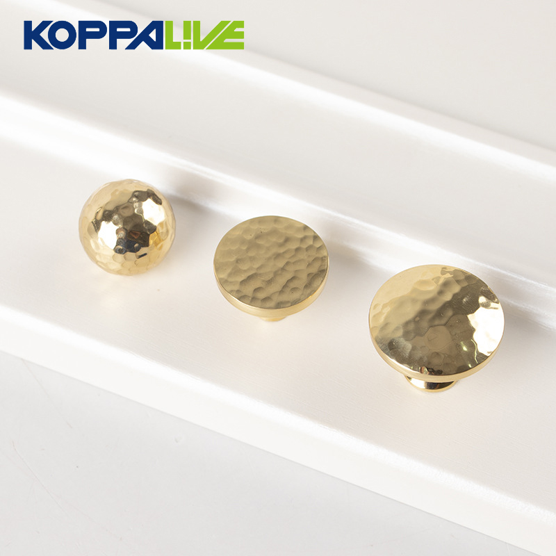 6201-H Convex Surface Hammer Finish Cabinet Knobs