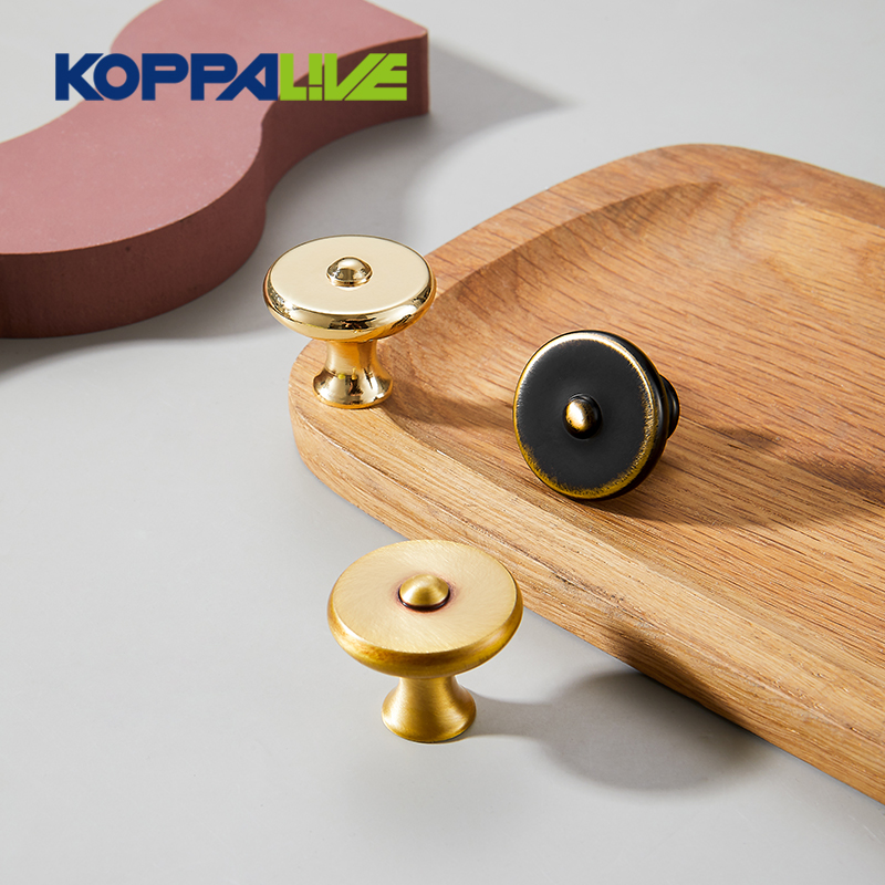 Good Quality Brass Knob - 6104 Round Cabinet Door Knob – Zhangshiwujin