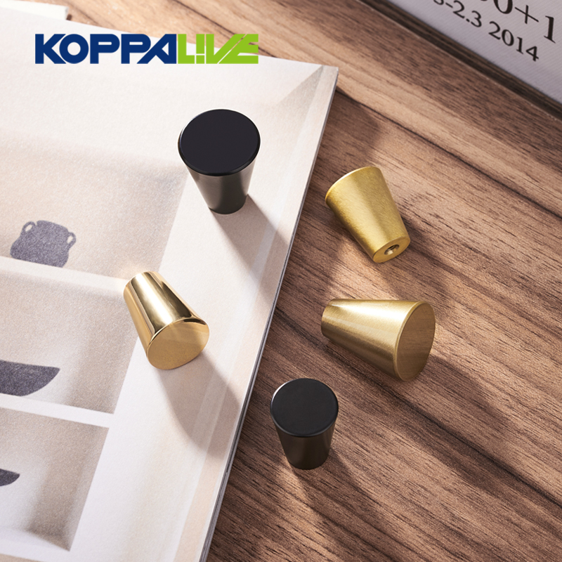 China New Product Knobs For Bathroom Cabinets - 6108 Simple Cone Cabinet Door Knob – Zhangshiwujin