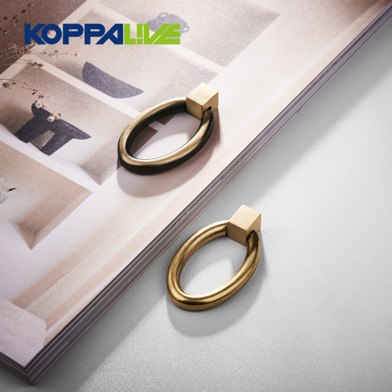 Professional China Brass Pull Knob - 6112 Drop Ring Furniture Handle  – Zhangshiwujin