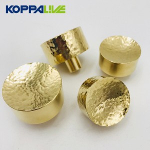 Manufacturing Companies for Brass Cupboard Door Knobs - 6118-H Concave Hammer Finish Cabinet Knob – Zhangshiwujin