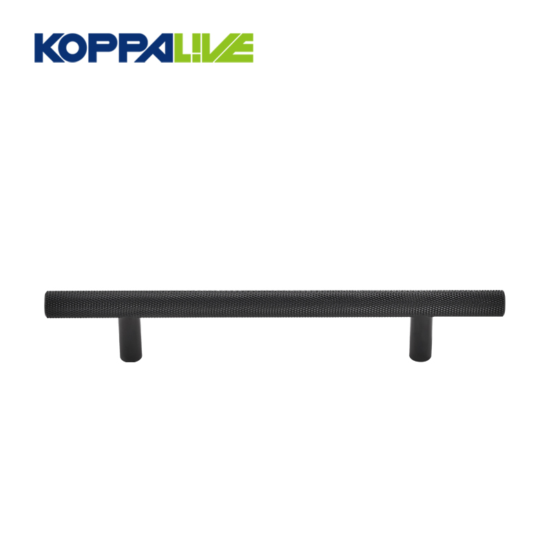 6130-B Knurled Thick Base Furniture Handle