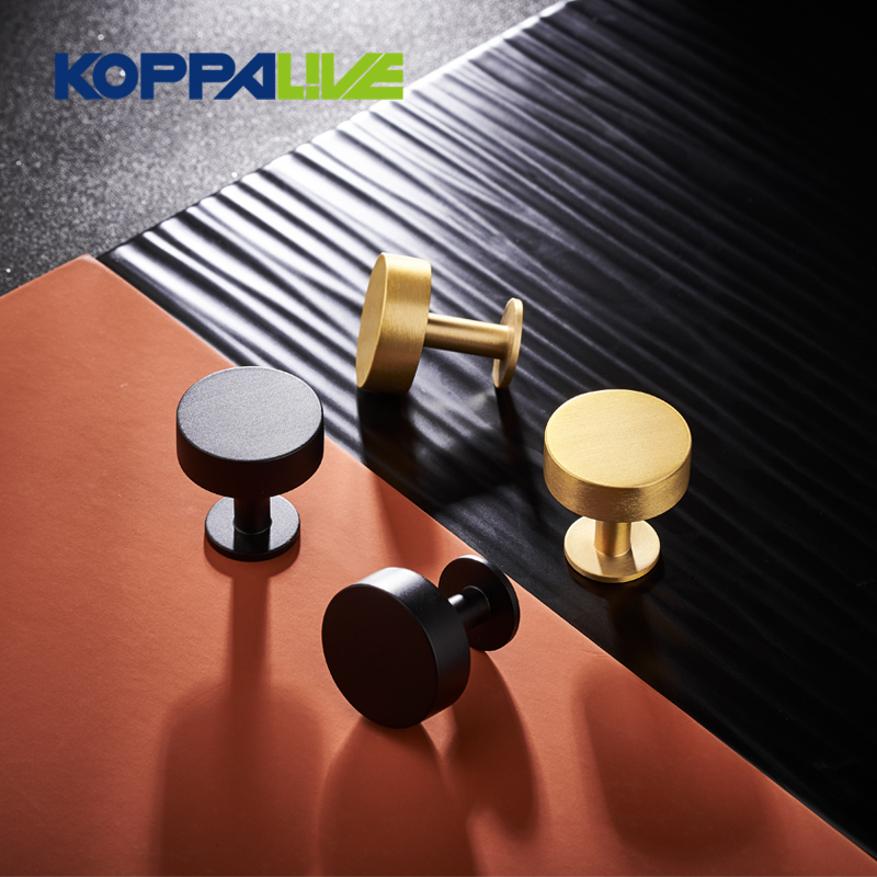 Fixed Competitive Price Small Cabinet Knobs - 6147 Round Flat Cabinet Door Knob – Zhangshiwujin