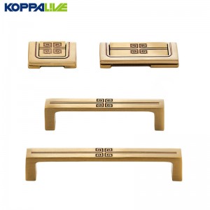 6156 Chinese Style Brass Cabinet Handle