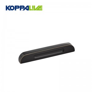 6158 Rounded Corner Brass Cabinet Handle