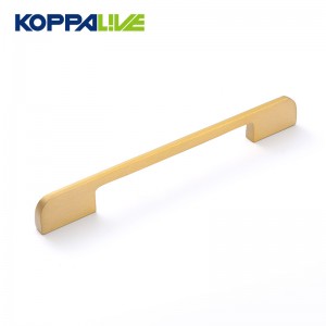6603 Rounded Rectangle Brass Cabinet Handle