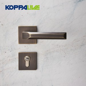 Best Price on Brass Door Handle With Lock - 903-A Indoor Lever Door Handle – Zhangshiwujin