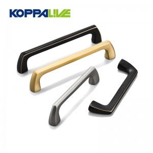 9052 Bow Shape Brass Cabinet Handle
