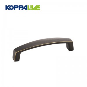 9055 Bow Shape Brass Cabinet Handle