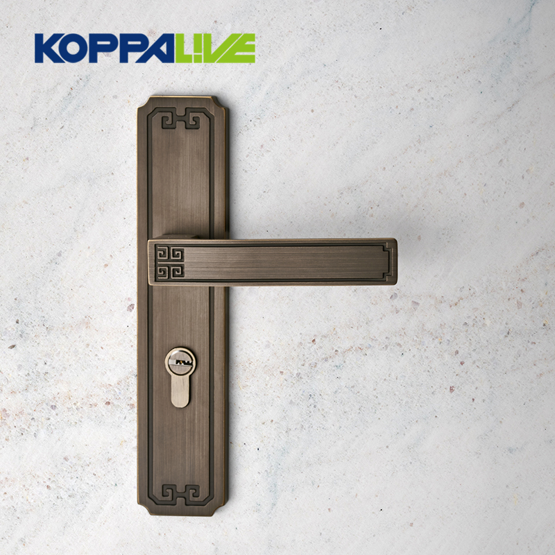 100% Original Factory Black Door Pull Handles - 948-02 Indoor Lever Door Handle – Zhangshiwujin