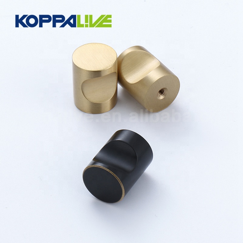 Best quality Antique Brass Knobs - 6117-Koppalive hot sale modern solid brass bedroom furniture hardware gold kitchen cabinet knobs for chest of drawer – Zhangshiwujin