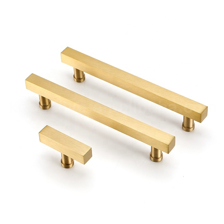 Manufacturer for Sliding Door Lock Set - KOPPALIVE europe style design furniture copper hardware cabinet door pull brass handles and knobs – Zhangshiwujin