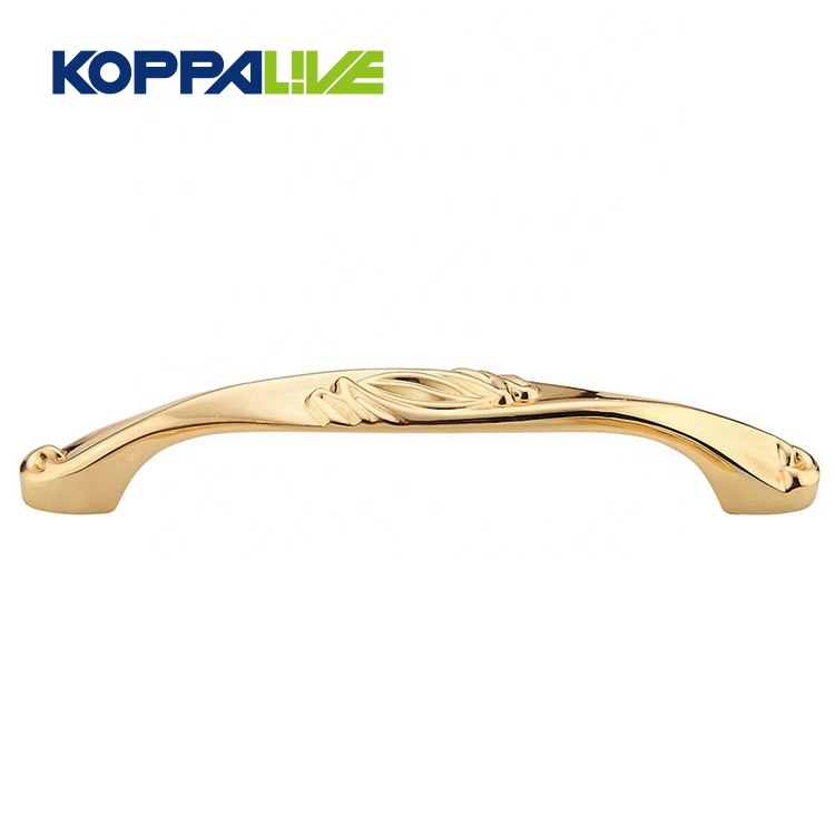 OEM/ODM Manufacturer Kitchen Furniture Handles - High quality universal drawer cabinet handles brass gold furniture cupboard door pull handle – Zhangshiwujin