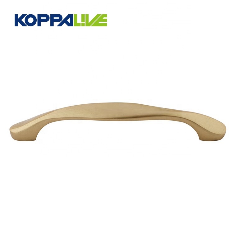Chinese Professional Cabinet Pulls And Handles - Simple Design Brass Hardware Furniture Handles Copper Cupboard Cabinet Drawer Pulls Handle – Zhangshiwujin