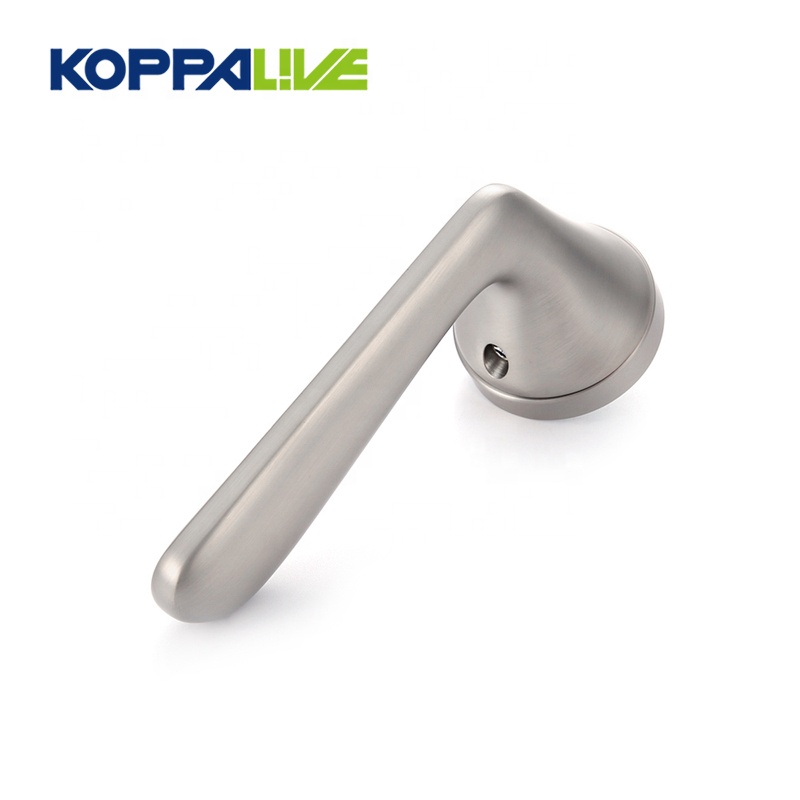 Manufacturing Companies for Antique Brass Pull Handles - KOPPALIVE Lever portable set manufacturer zinc alloy door handle custom – Zhangshiwujin