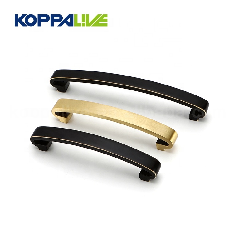PriceList for Long Cabinet Handles - Modern exquisite hardware fittings brass door pull wardrobe accessories handles for dresser – Zhangshiwujin