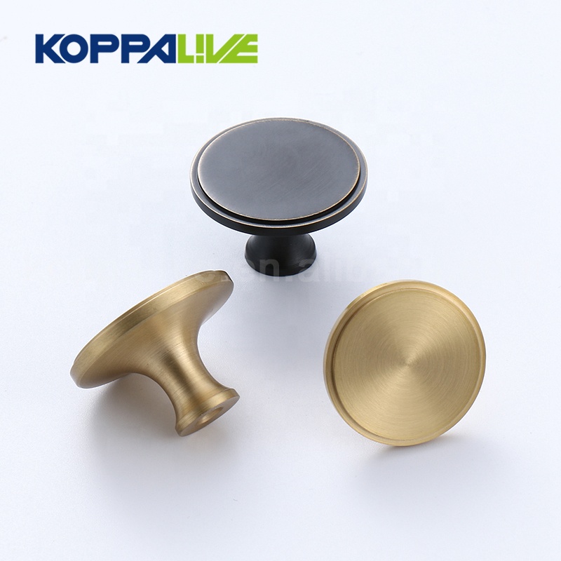 Manufacturer of Round Brass Cabinet Knobs - 6106-China manufacturer bedroom furniture hardware brass kitchen cabinet drawer knobs – Zhangshiwujin