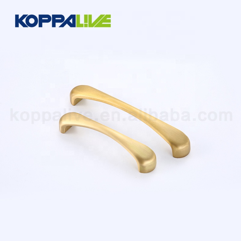 Hot-selling Pink Bathroom Accessories - European design copper kitchen hardware furniture accessory cabinet brass pull handle – Zhangshiwujin