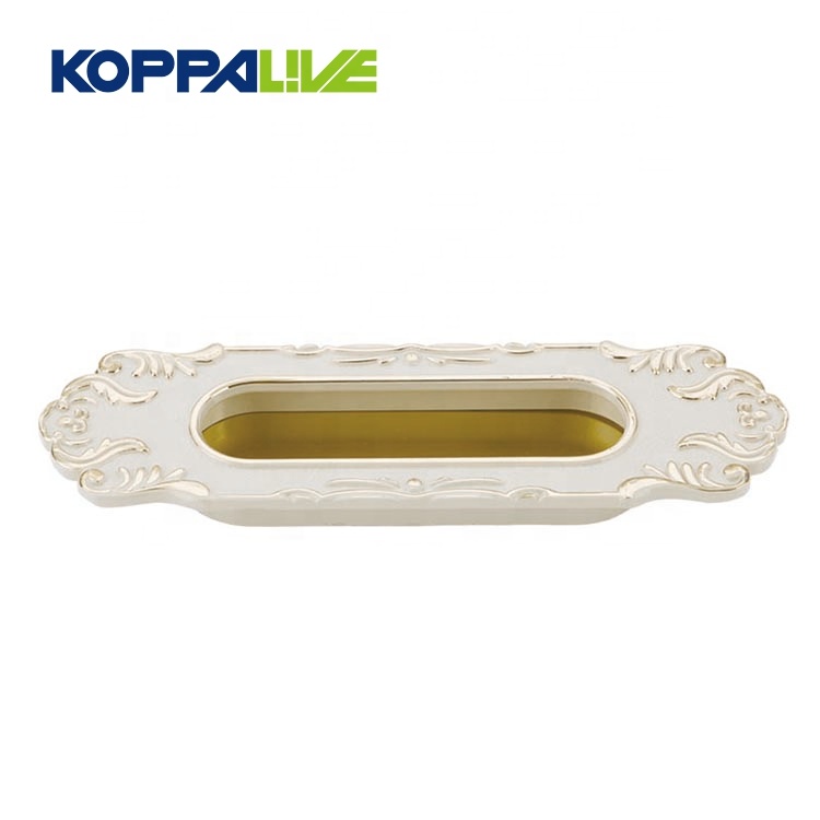 China wholesale Cabinet Door Handles - Luxury mini recessed sliding door edge wardrobe drawer pulls finger furniture handles – Zhangshiwujin