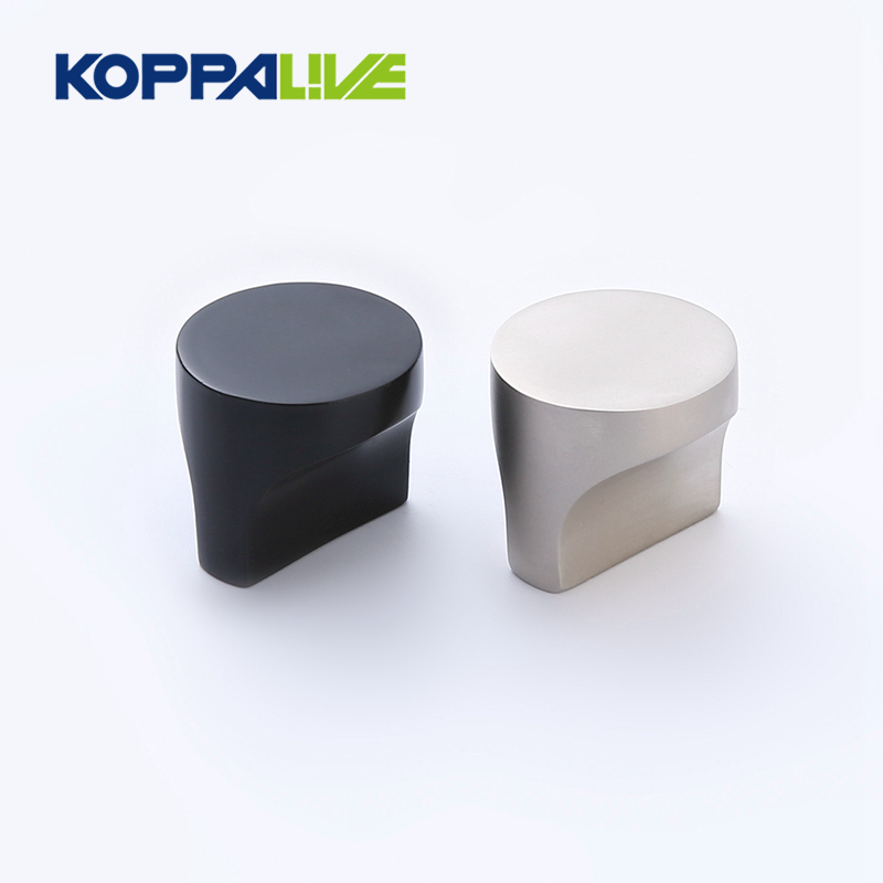 China New Product Knobs For Bathroom Cabinets - KOPPALIVE 25*23mm matt black vintage hardware furniture kitchen cabinet drawer knob brass – Zhangshiwujin