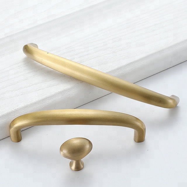 Good quality Brass Brass Furniture Hardware - KOPPALIVE bathroom furniture hardware accessories brass kitchen cabinet door drawer knobs and pulls handle – Zhangshiwujin