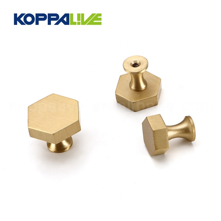 China wholesale Cabinet Knob - 6132-Hot selling copper hardware furniture accessory cabinet drawer pull handle brass knobs – Zhangshiwujin