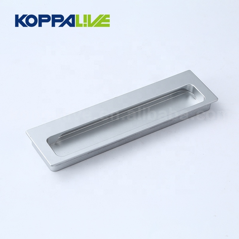High Quality Recessed Pull Handles – Solid Recessed Handles White Cabinet Cupboard Closet Built-in Pull Integral Concealed Door Handle – Zhangshiwujin