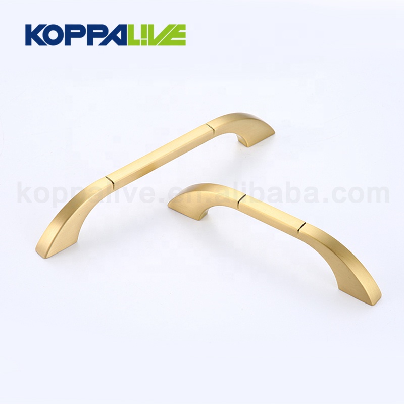Factory Supply Furniture Handle - Bedroom Hardware Furniture Copper Closet Door Handles Cabinet Drawer Brass Pull Handle – Zhangshiwujin