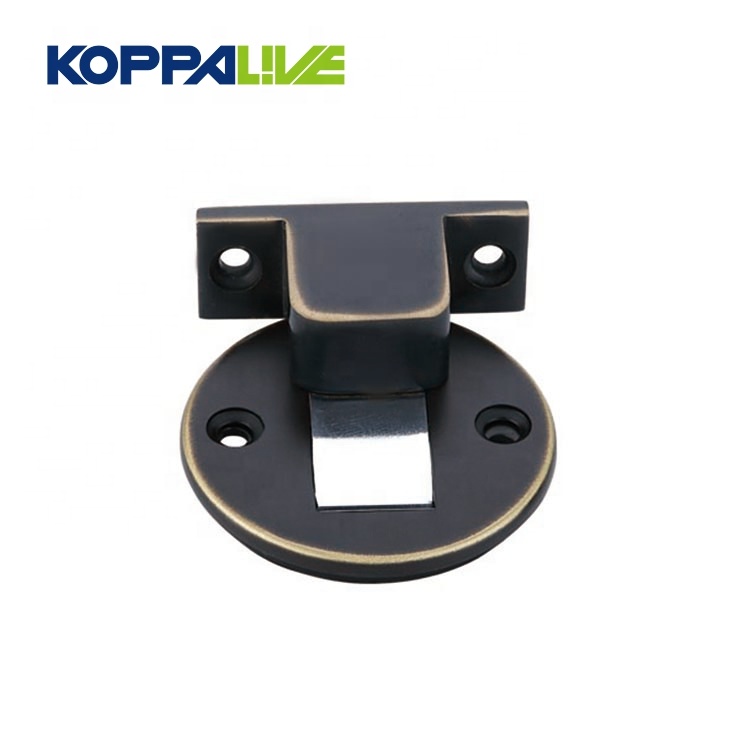 2018 wholesale price Brass Nickel Cabinet Knobs - KOPPALIVE Competitive Price Furniture Hardware Floor l Magnetic Brass Door Stopper – Zhangshiwujin