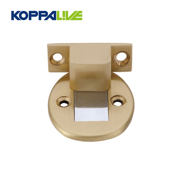 Manufacturer for Security Door Stopper - High Quality Floor Mounted Hotel Magnetic Brass Door Stopper – Zhangshiwujin