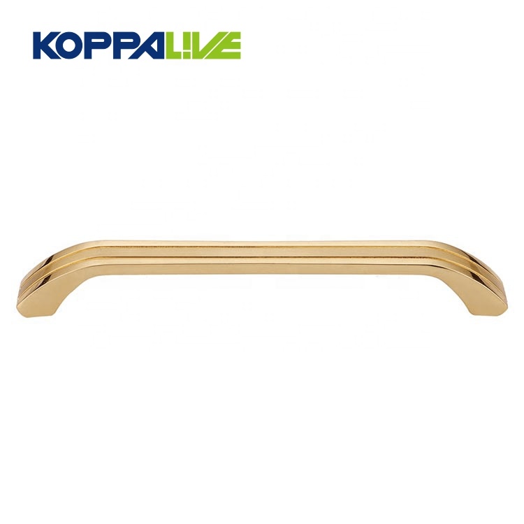 Fast delivery Classical Furniture Handle - Best selling zinc alloy attractive classical bedroom furniture retro cabinet drawer gold long handle – Zhangshiwujin