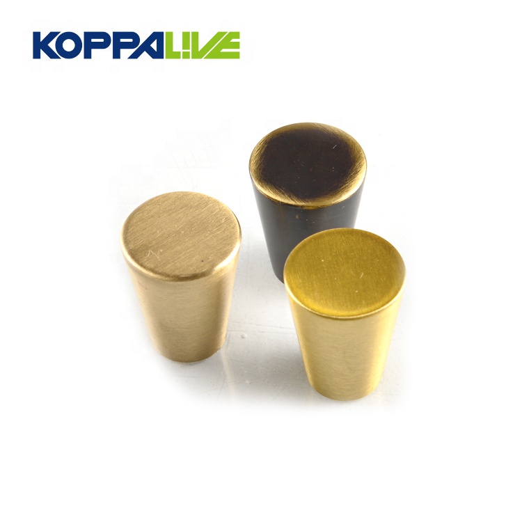 Hot New Products Brass Marble Cabinet Knobs - KOPPALIVE Hardware Furniture Cabinet Solid Brass Pull Knobs Kitchen Drawer Copper Knob – Zhangshiwujin