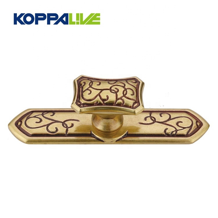 Low price for Antique Brass Cupboard Knobs - Top quality customized brass shine home furniture wardrobe handles kitchen cabinet door handle knob – Zhangshiwujin