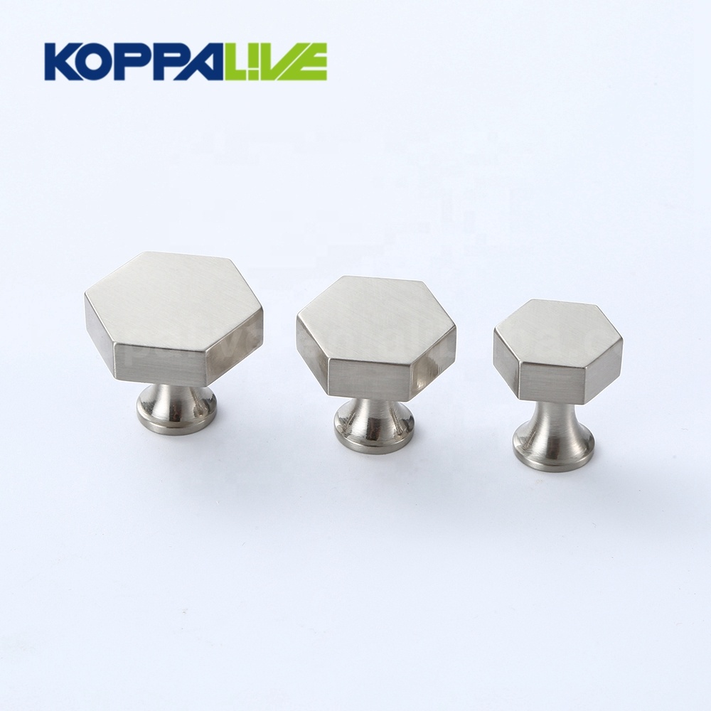 Cheap PriceList for Brass Bed Knobs - 6133-Wholesale Custom Bedroom Furniture Hardware Accessory Hex Head Brass Cabinet Wardrobe Pull Handles Knobs – Zhangshiwujin