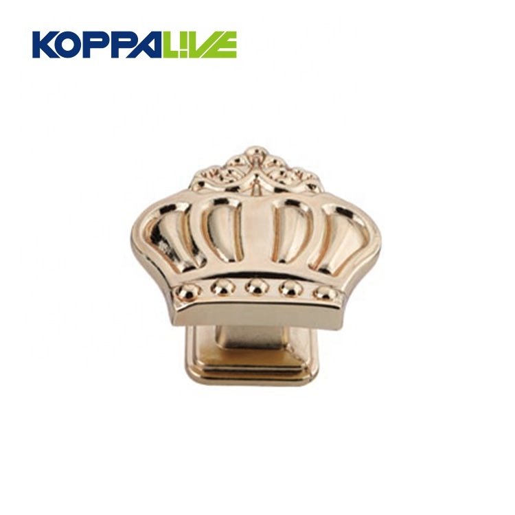 Well-designed Knurled Knob Brass - KOPPALIVE Interior zinc alloy luxury cupboard furniture hardware kitchen cabinet drawer handles knob – Zhangshiwujin
