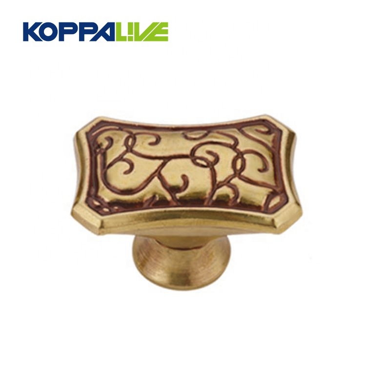 Manufacturer of Round Brass Cabinet Knobs - 6038-KOPPALIVE Unique Design Brass Antique Furniture Cabinet Dresser Drawer Pulls Handles Knobs – Zhangshiwujin