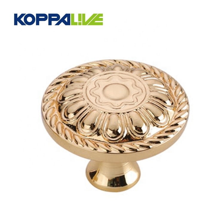 New Fashion Design for Brass Internal Door Knobs - 6006 Kitchen hardware furniture antique brushed brass fancy cupboard cabinet drawer mushroom round pulls knob – Zhangshiwujin
