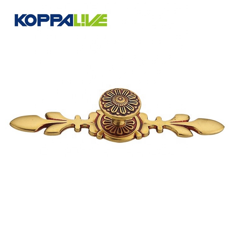 Factory wholesale Nickel Cabinet Knobs - 6032 Koppalive Hardware manufacturer cabinet kitchen drawer round antique brass door knobs – Zhangshiwujin