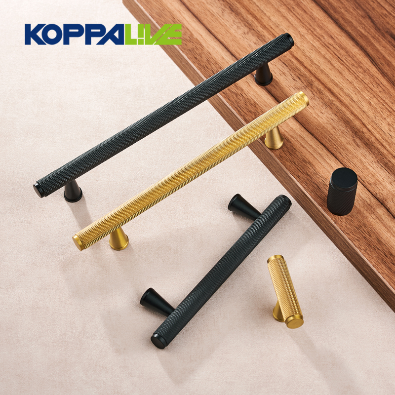 6130 T Bar Knurled Cabinet Handles